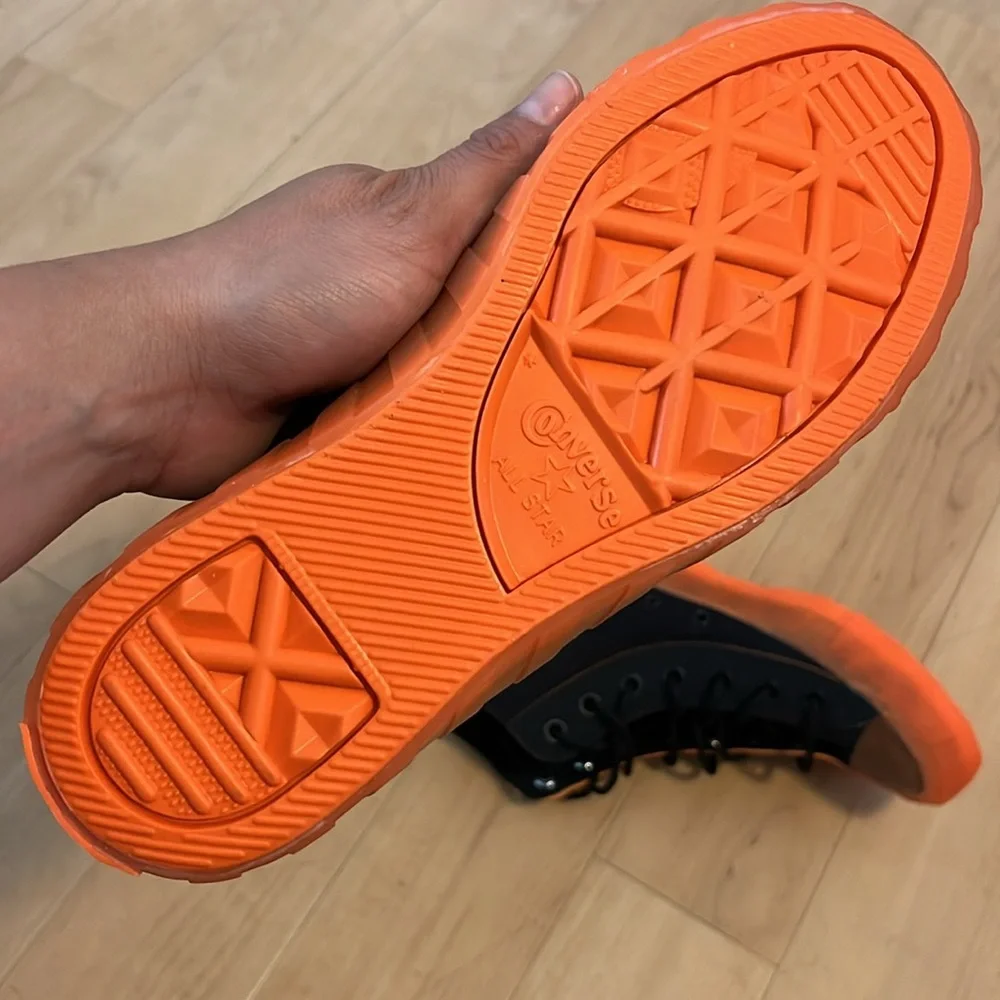 Converse UNT1TL3D High Black Orange 4.5